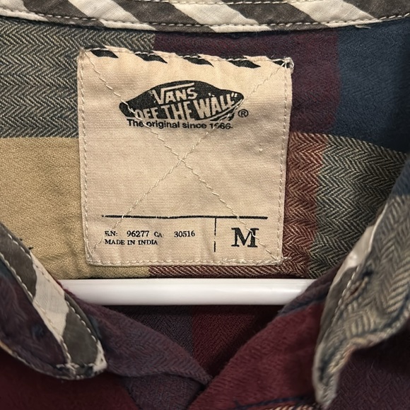 Vans Plaid Button Down - Picture 2 of 3